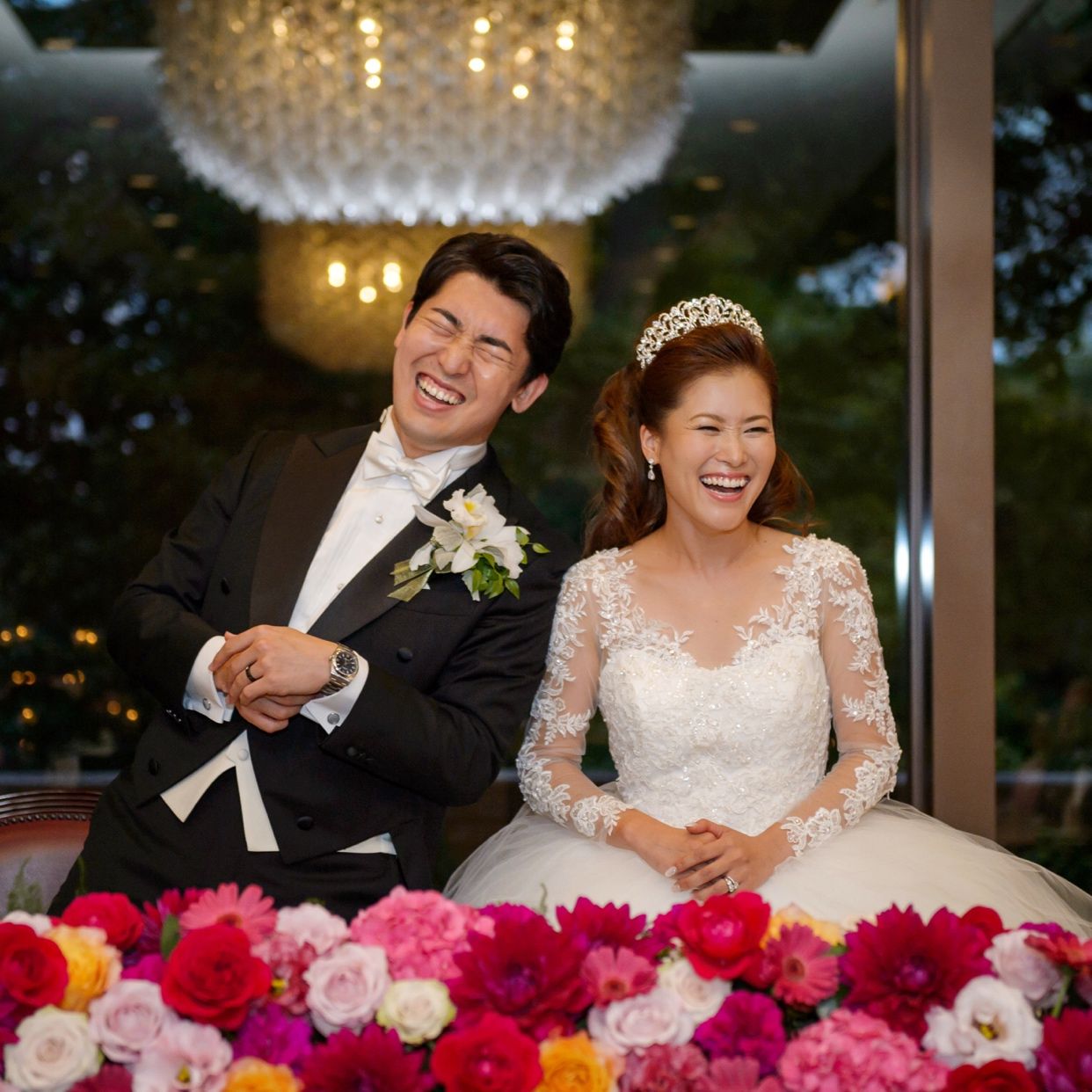 披露宴パーティのカバー写真