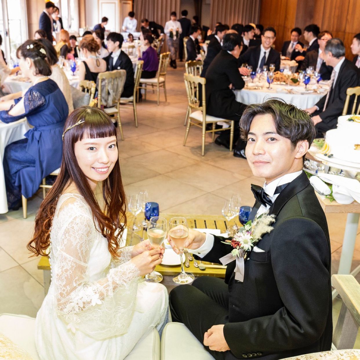 披露宴パーティのカバー写真