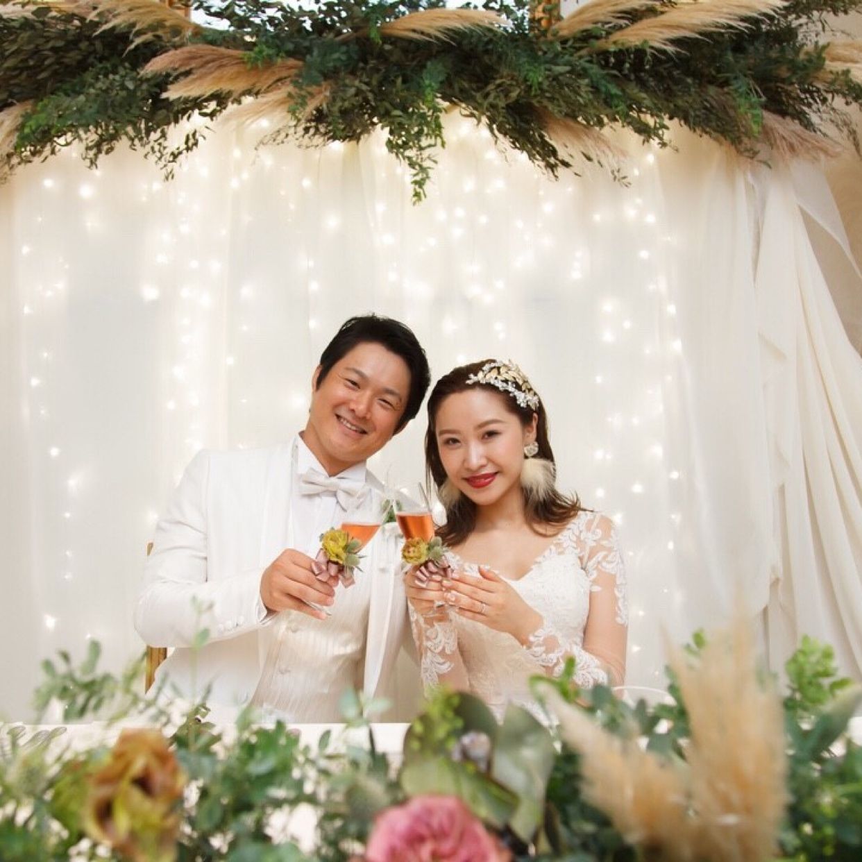 披露宴パーティのカバー写真