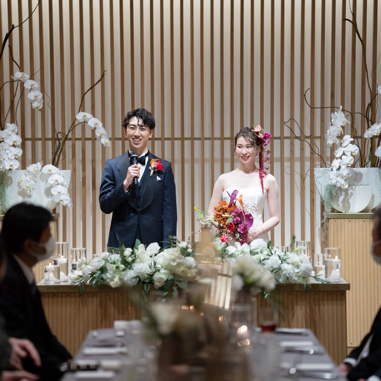 披露宴パーティのカバー写真