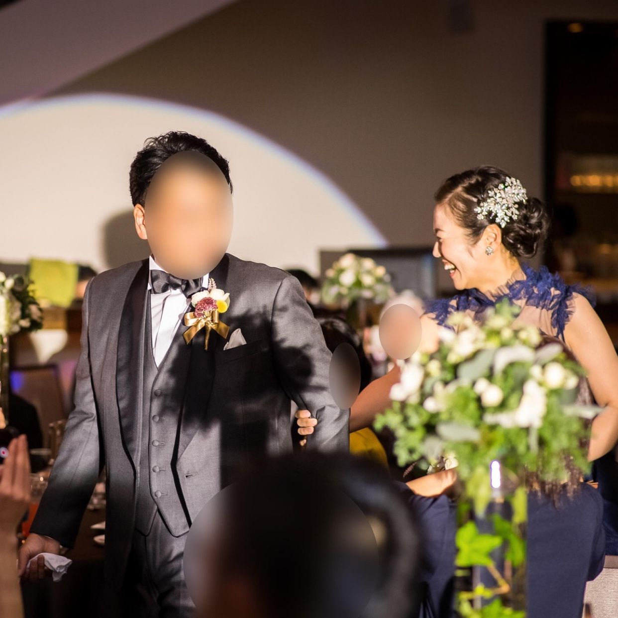 披露宴パーティのカバー写真