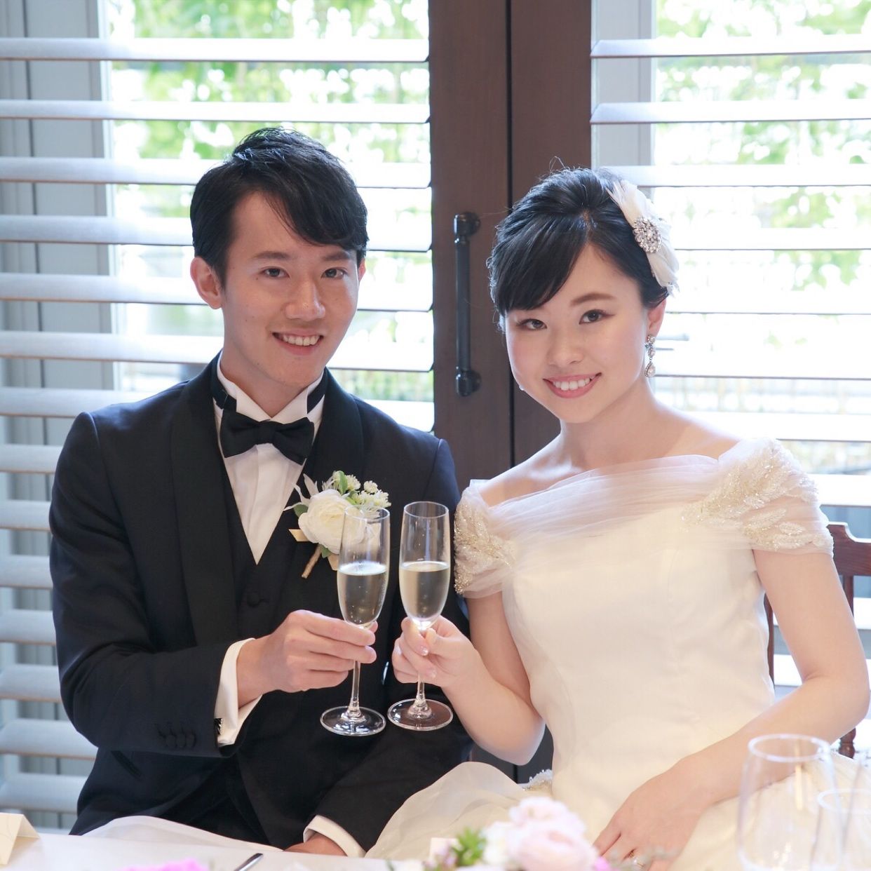 披露宴パーティのカバー写真