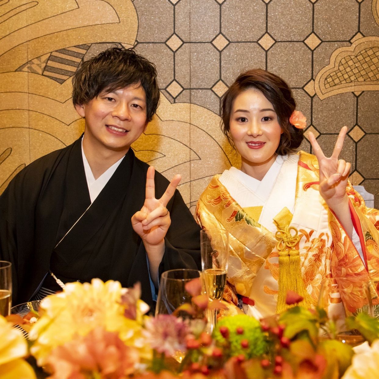 披露宴パーティのカバー写真