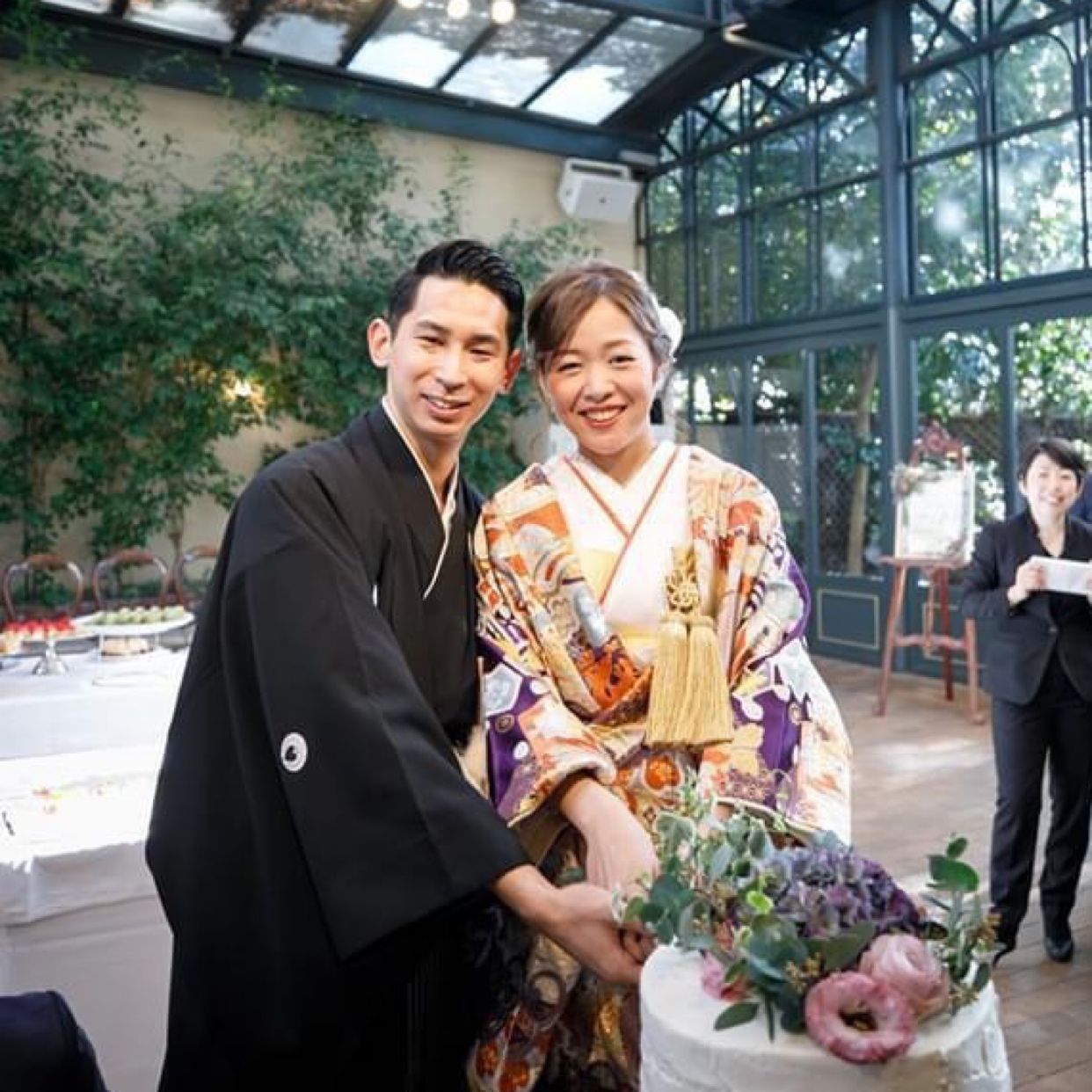 披露宴パーティのカバー写真