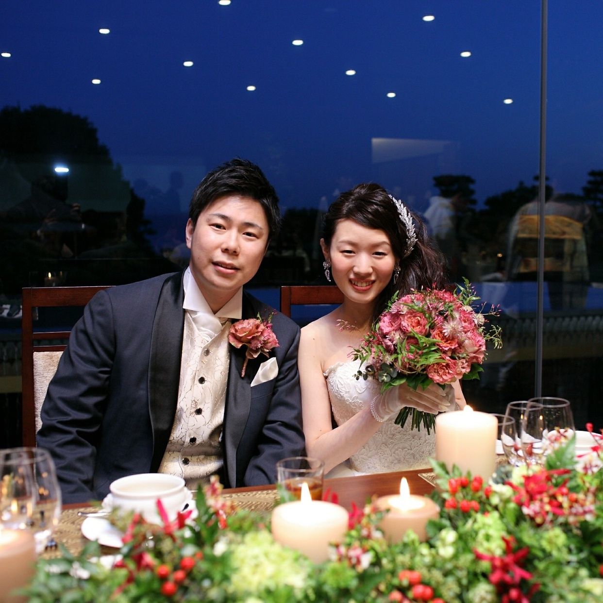 披露宴パーティのカバー写真