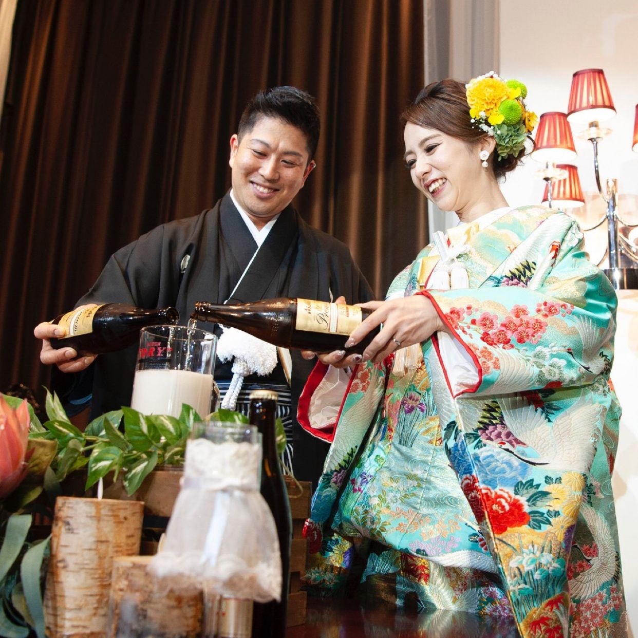 披露宴パーティのカバー写真