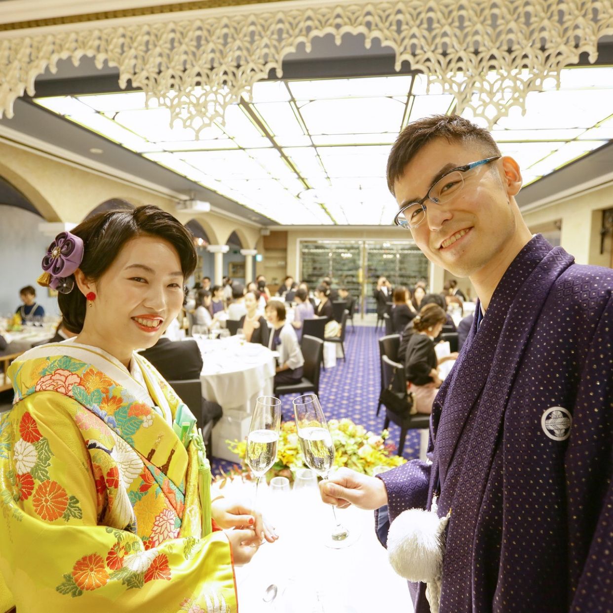 披露宴パーティのカバー写真