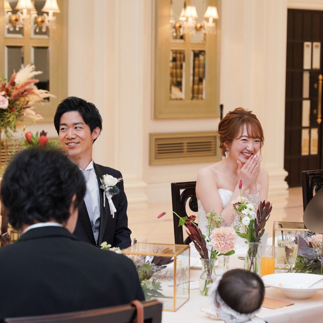 披露宴パーティのカバー写真