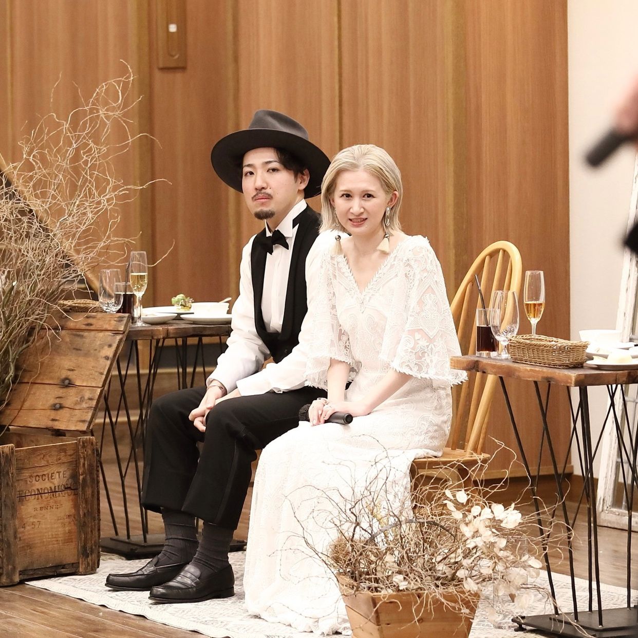 披露宴パーティのカバー写真