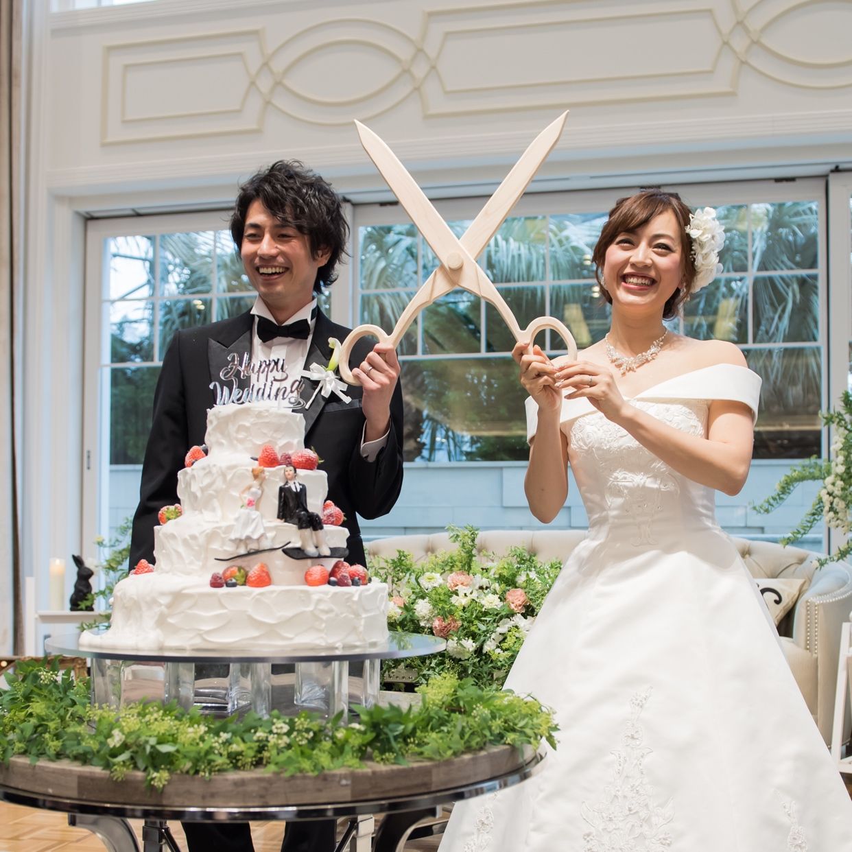 披露宴パーティのカバー写真