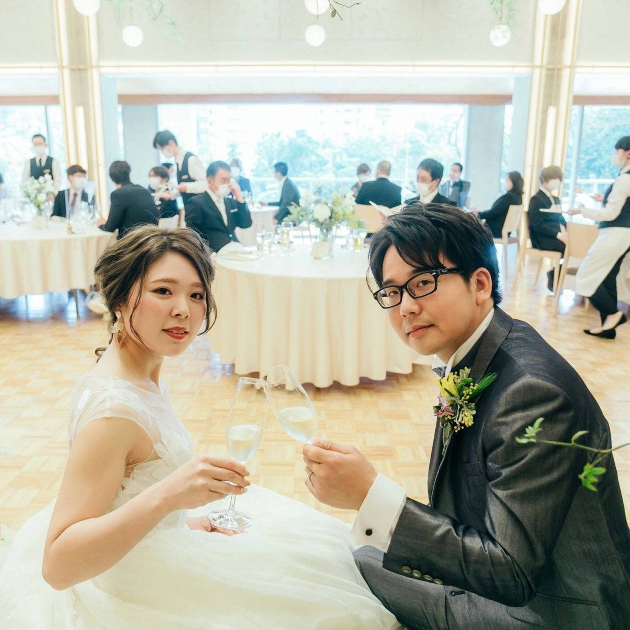 披露宴パーティのカバー写真