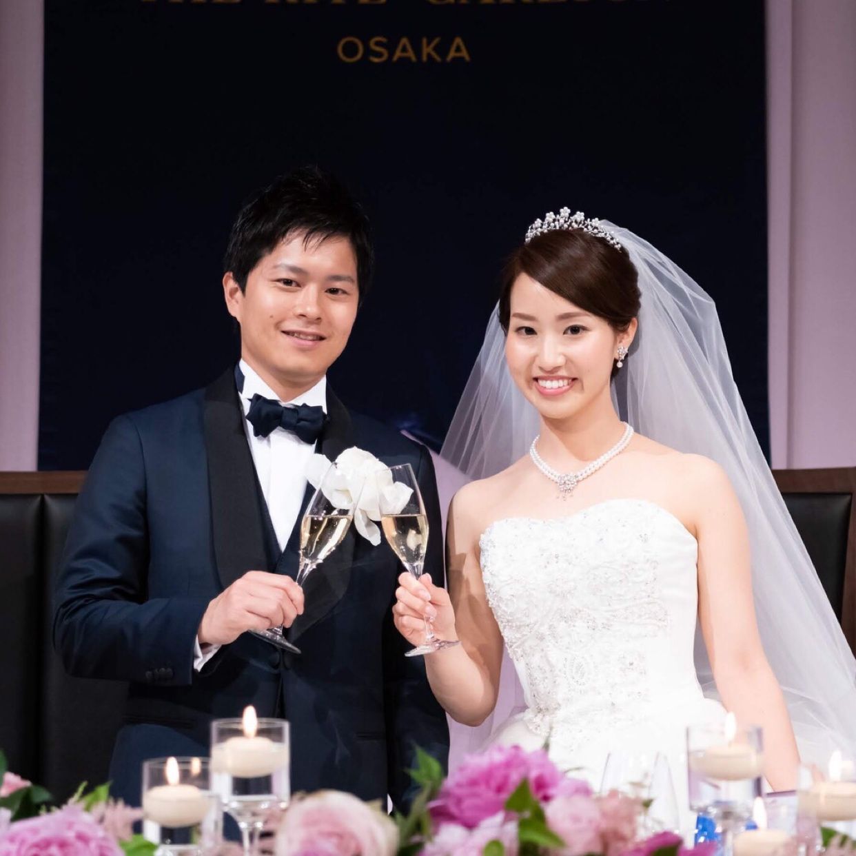 披露宴パーティのカバー写真