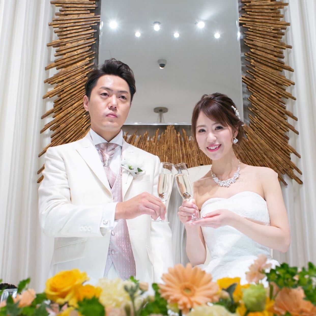 披露宴パーティのカバー写真