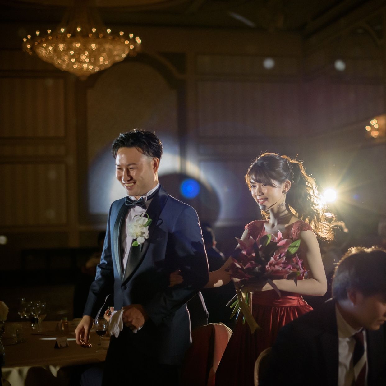 披露宴パーティのカバー写真