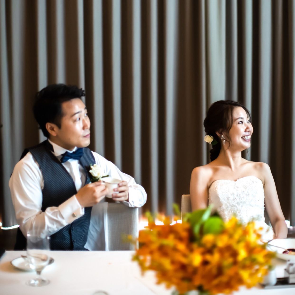 披露宴パーティのカバー写真