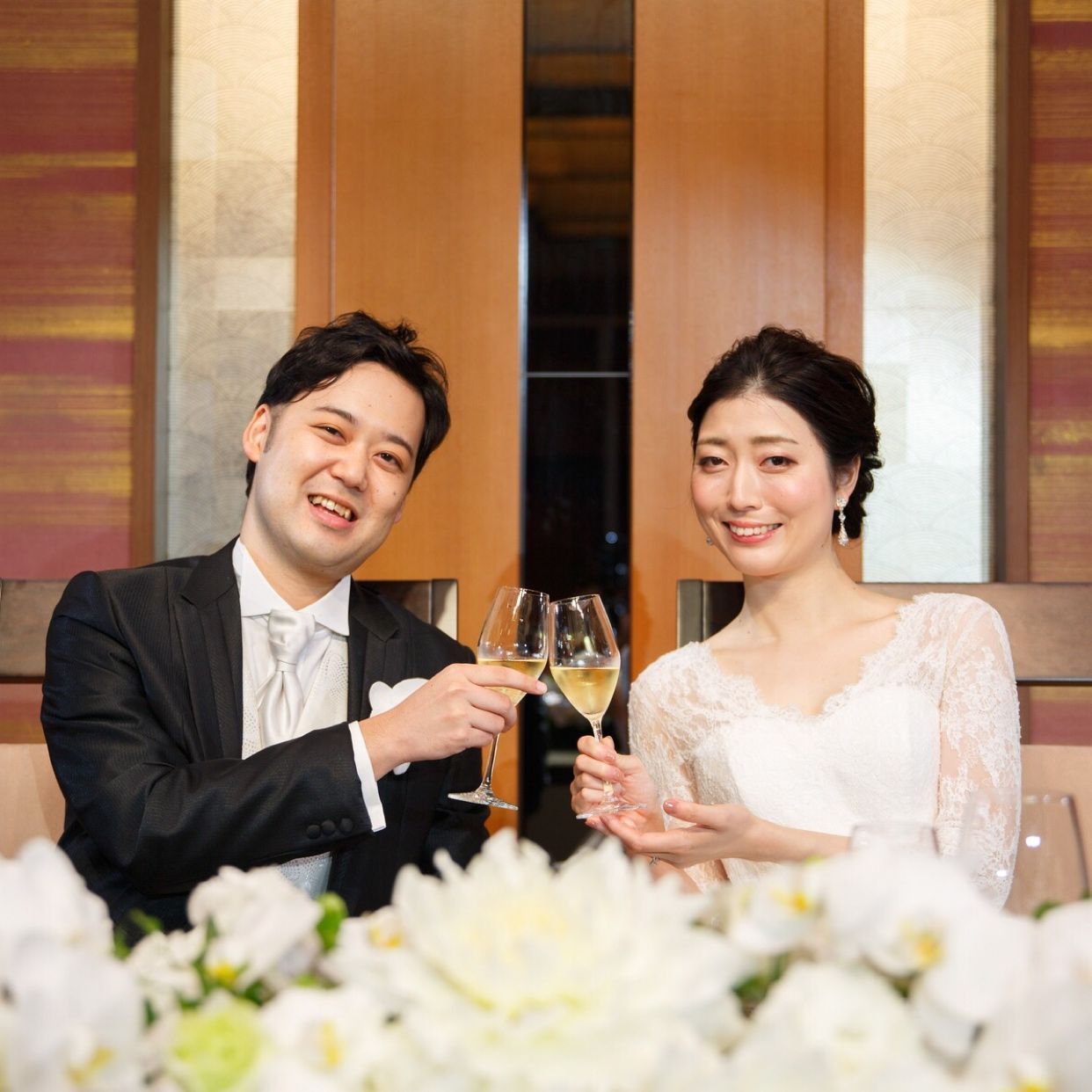 披露宴パーティのカバー写真