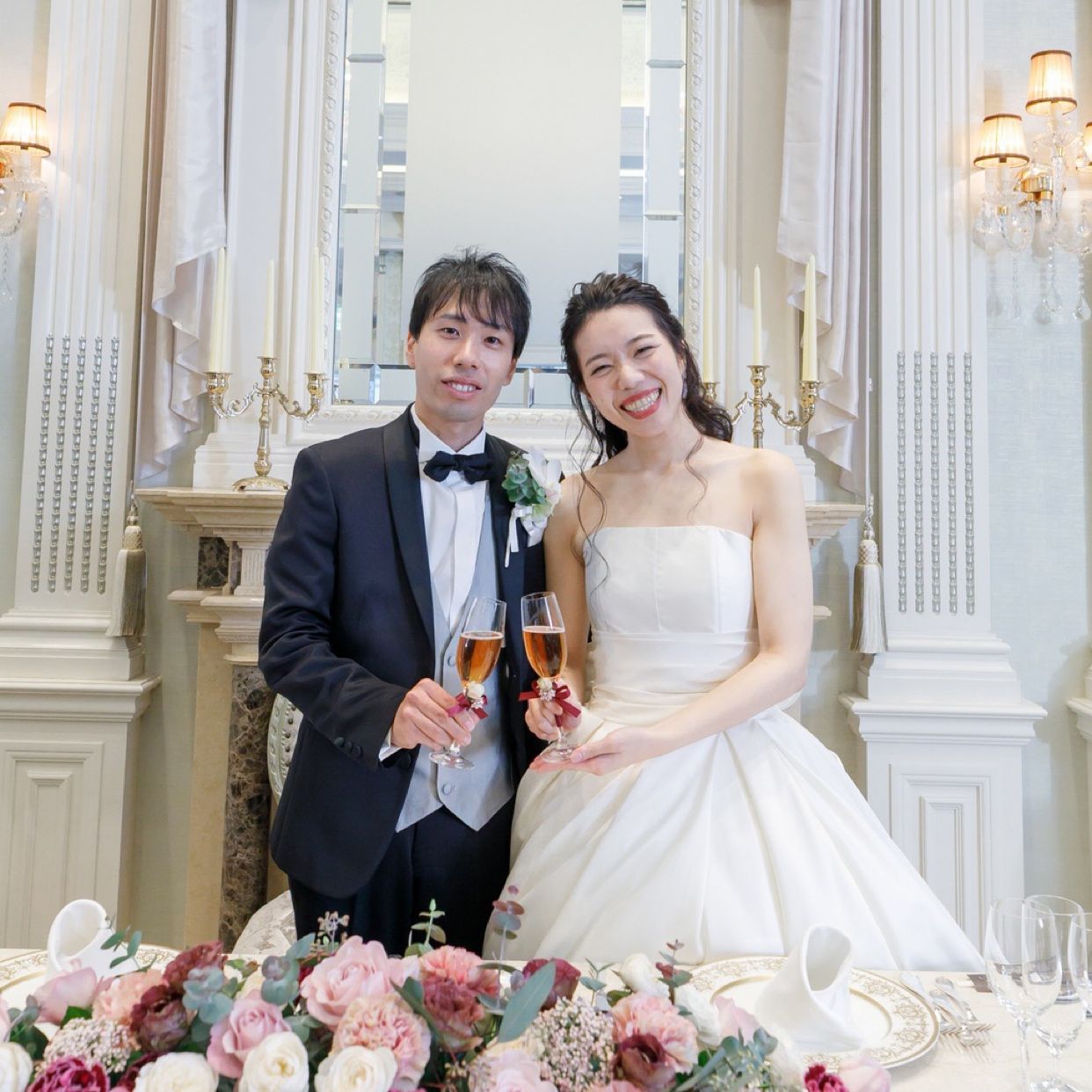 披露宴パーティのカバー写真