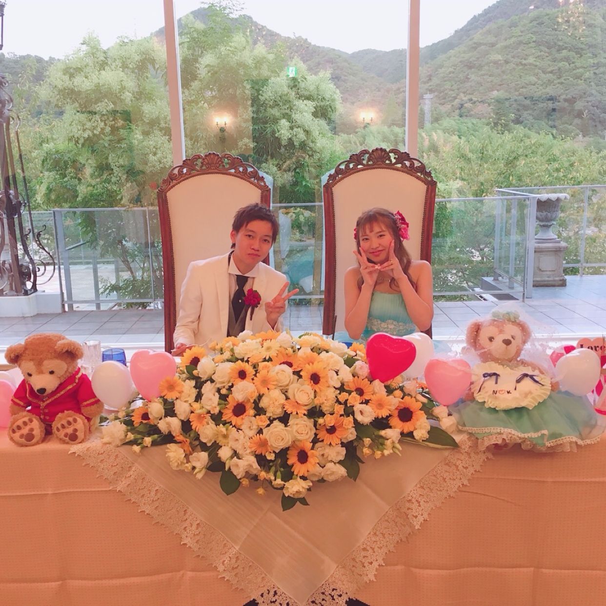 披露宴パーティのカバー写真