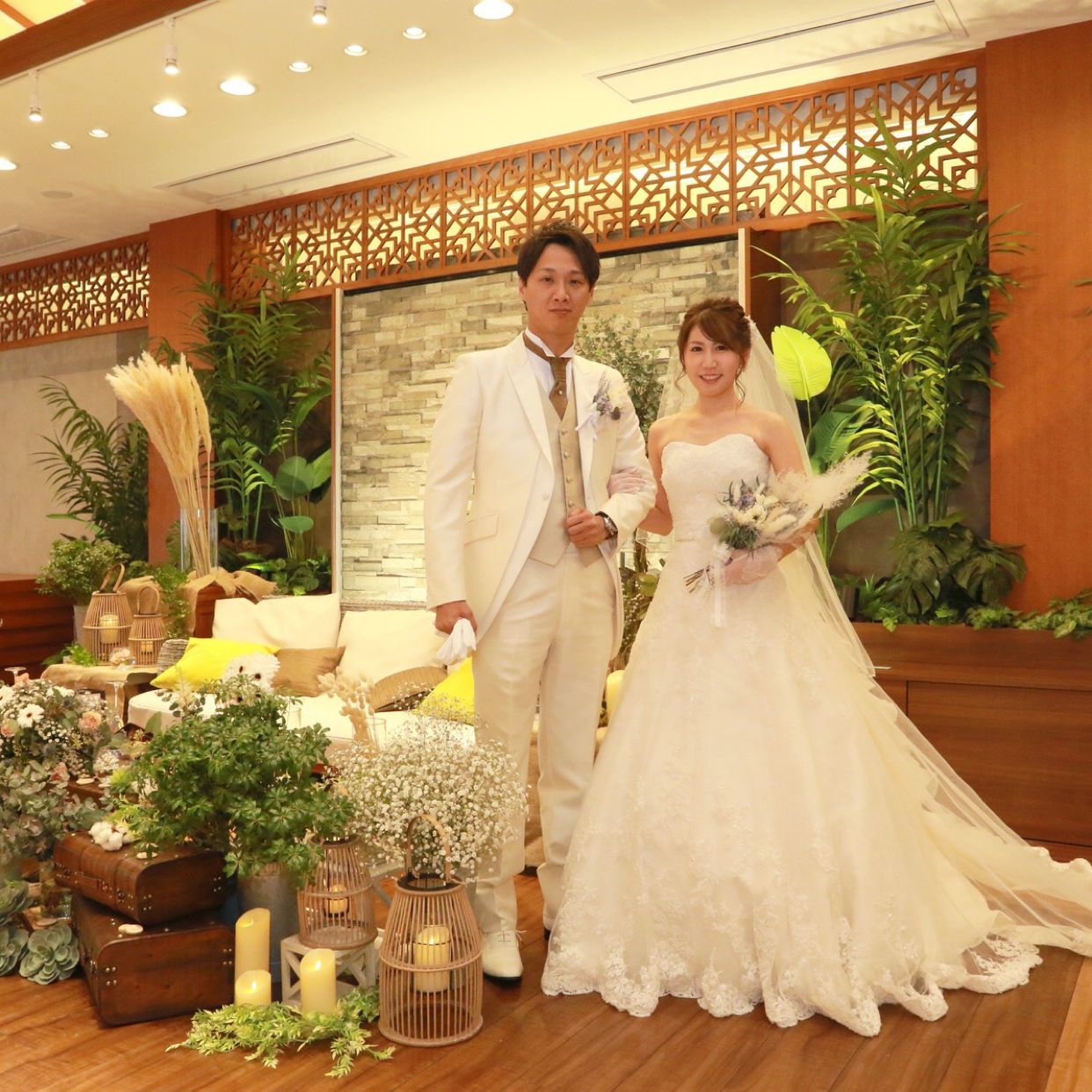 披露宴パーティのカバー写真