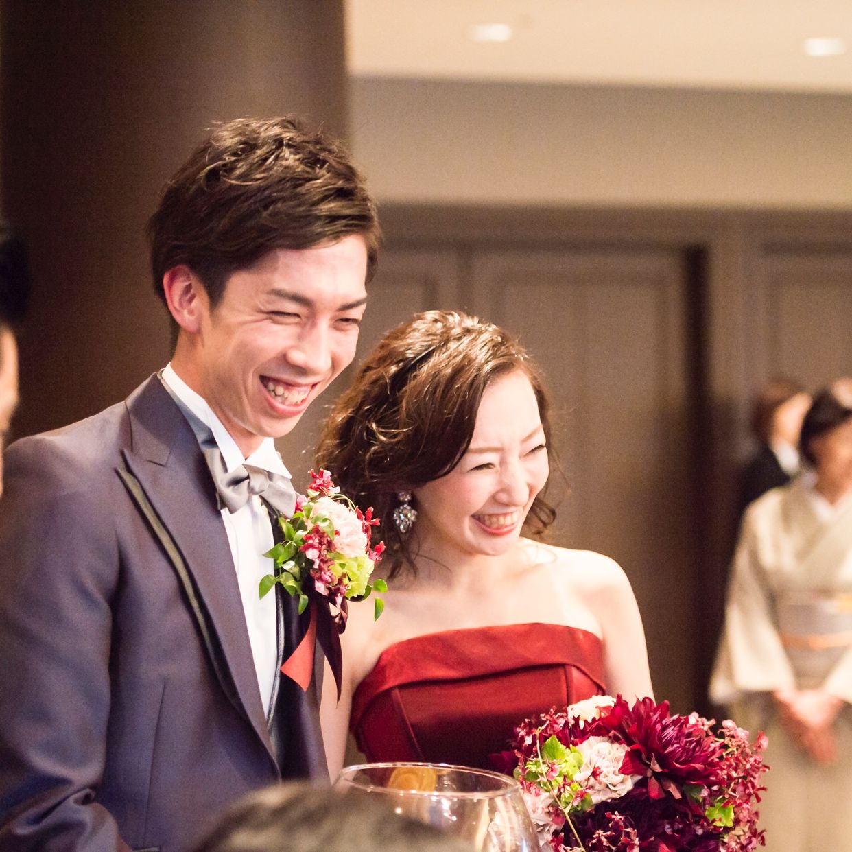 披露宴パーティのカバー写真