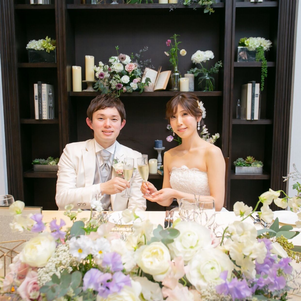 披露宴パーティのカバー写真