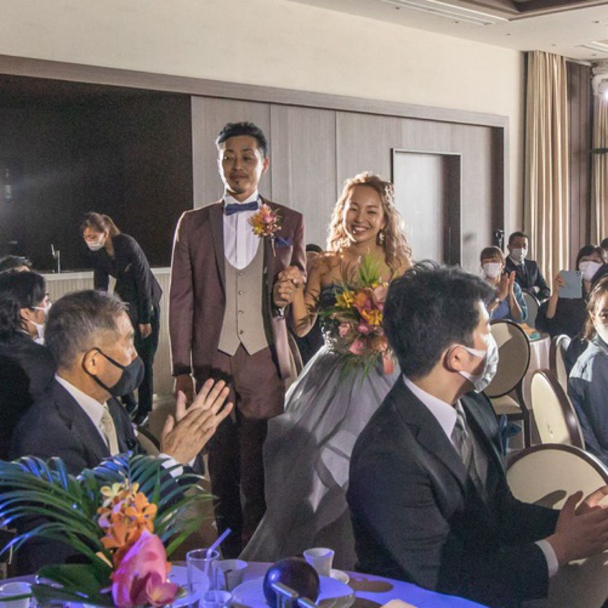 披露宴パーティのカバー写真