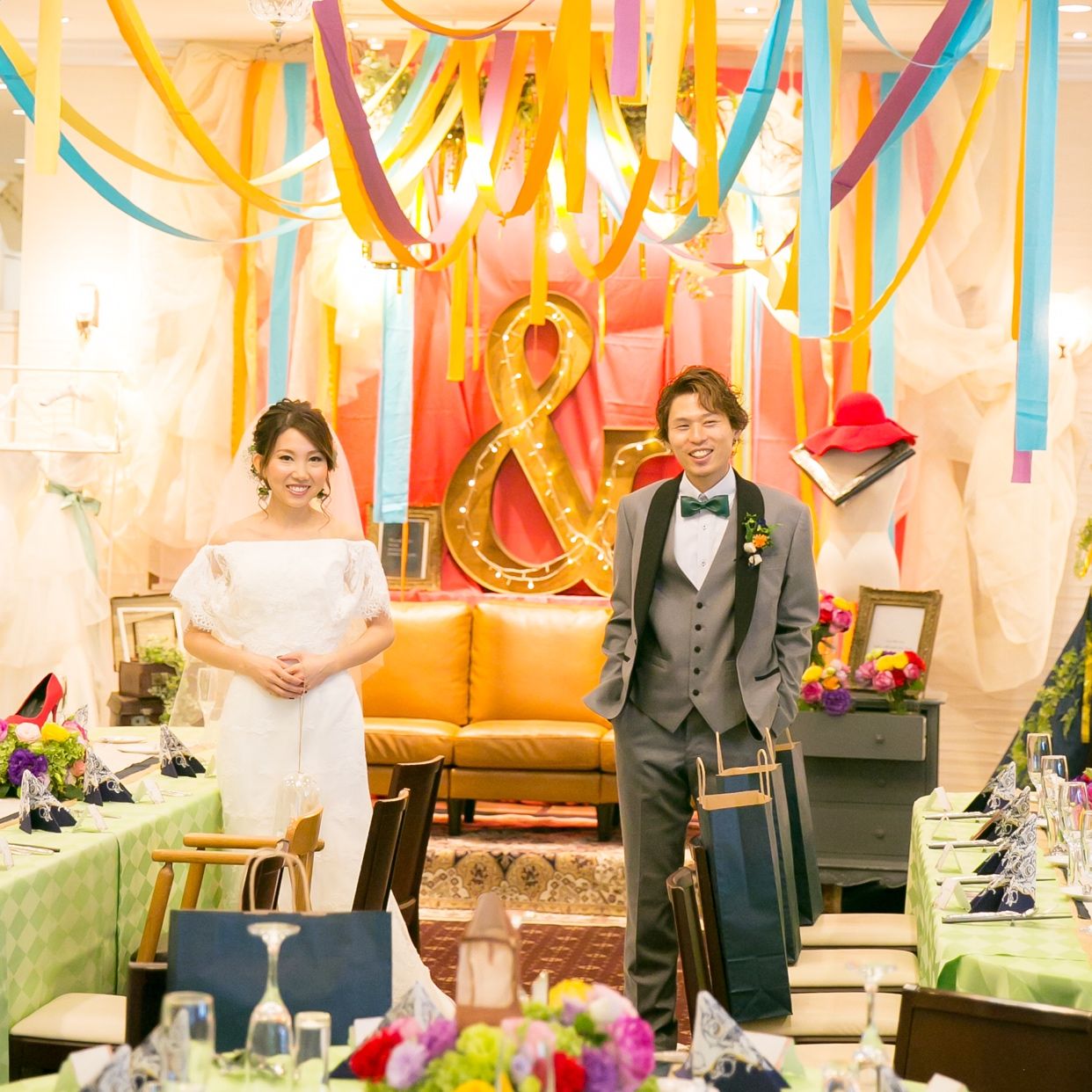 披露宴パーティのカバー写真