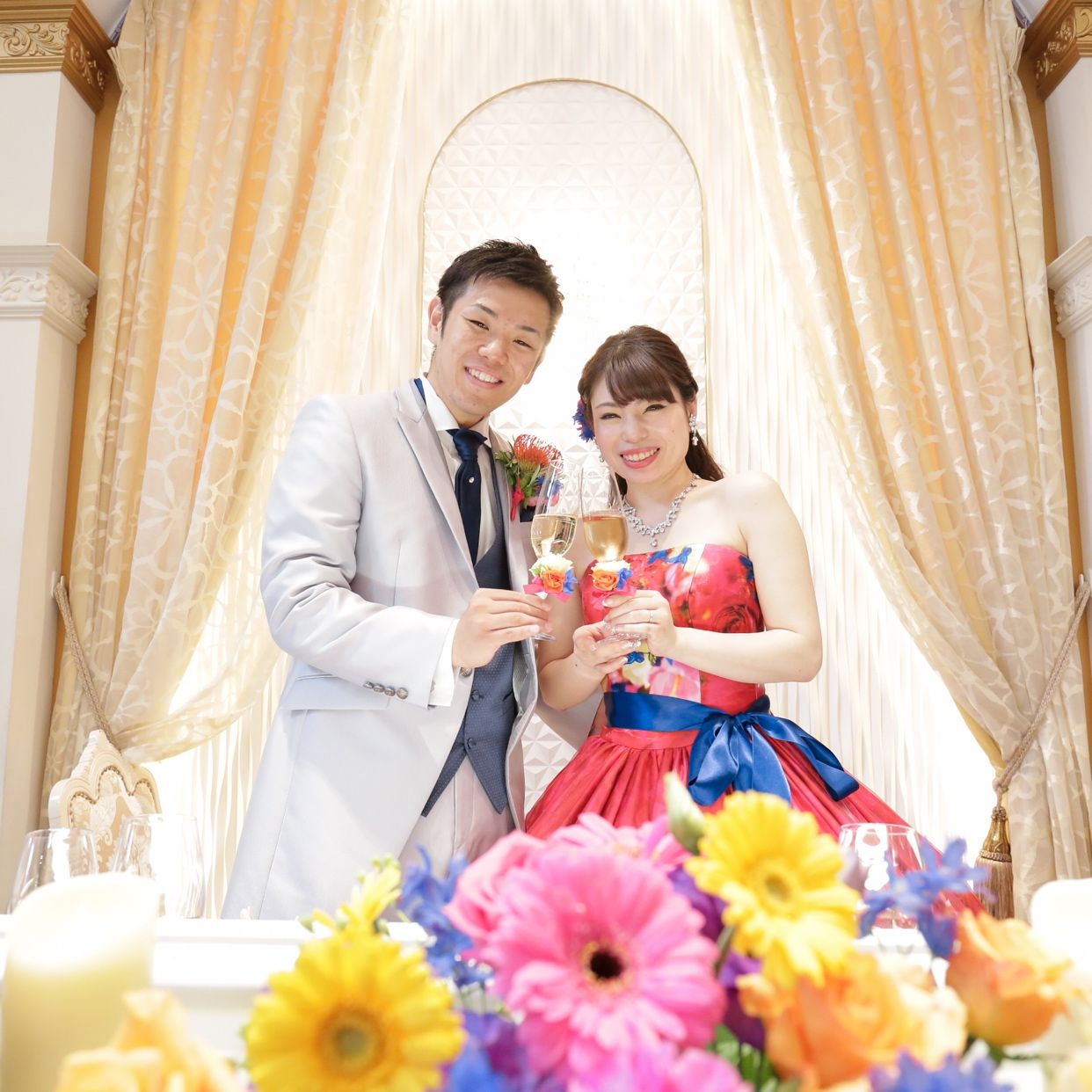 披露宴パーティのカバー写真