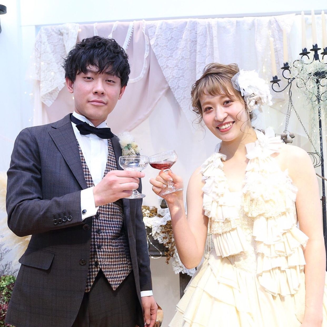 披露宴パーティのカバー写真