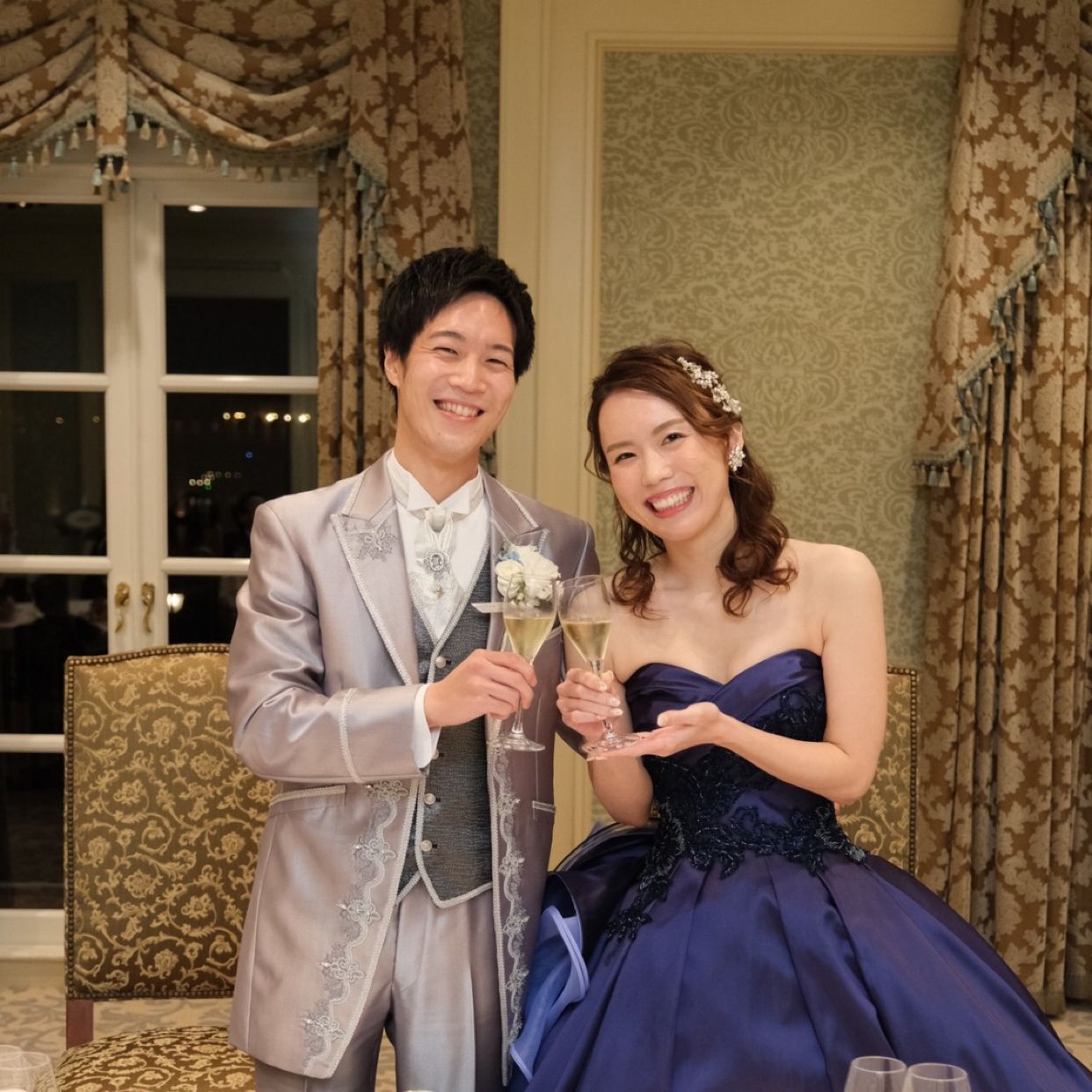 披露宴パーティのカバー写真