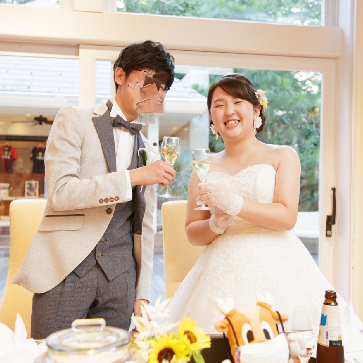 披露宴パーティのカバー写真