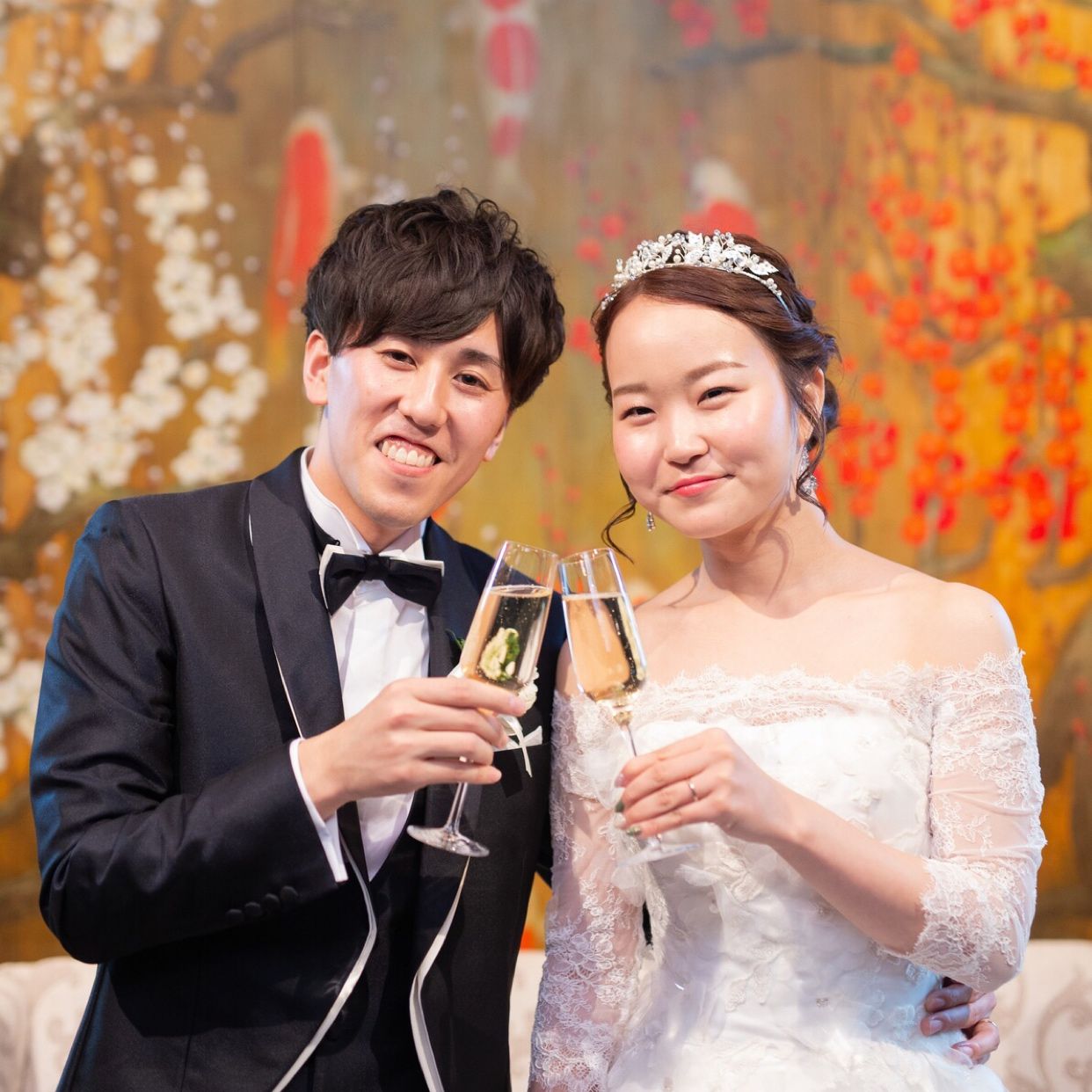 披露宴パーティのカバー写真