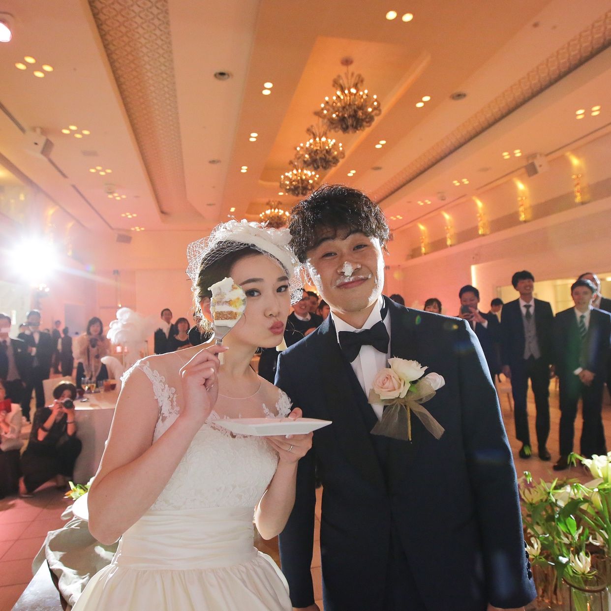 披露宴パーティのカバー写真