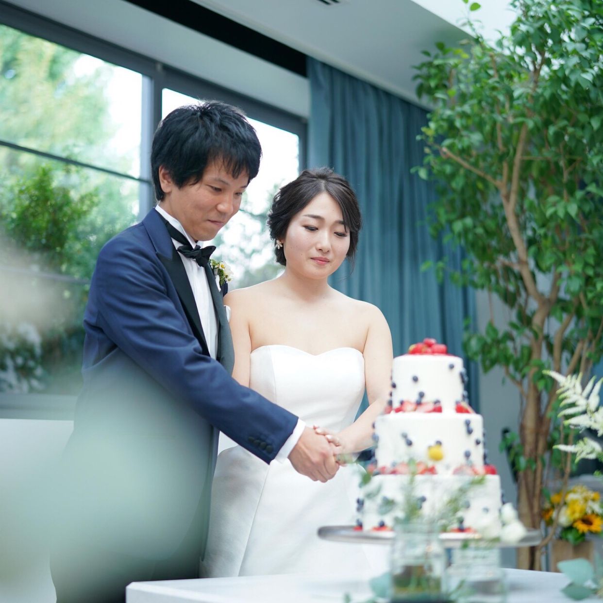 披露宴パーティのカバー写真