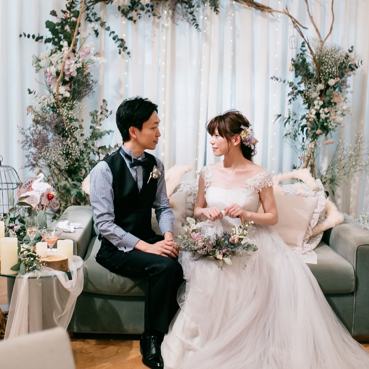 披露宴パーティのカバー写真