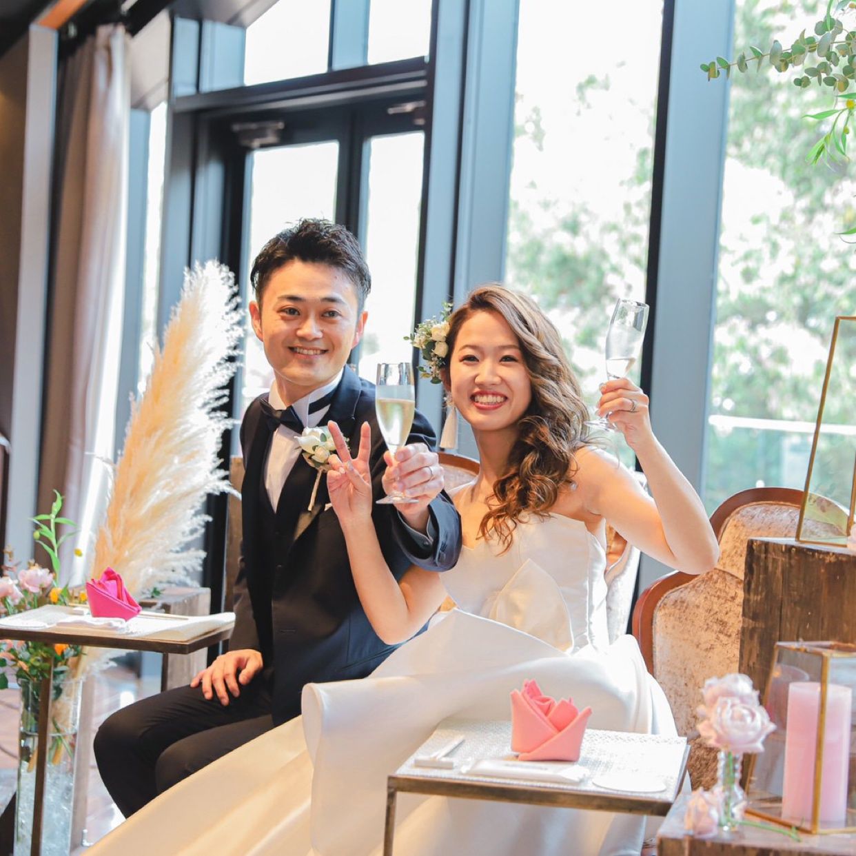 披露宴パーティのカバー写真