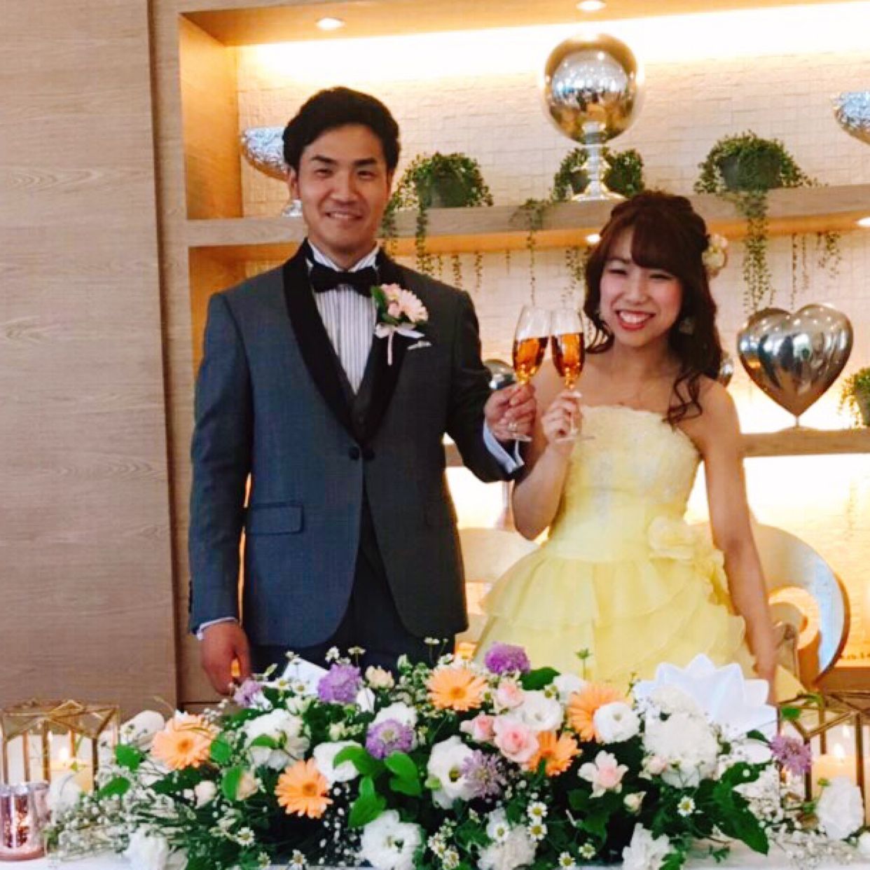 披露宴パーティのカバー写真