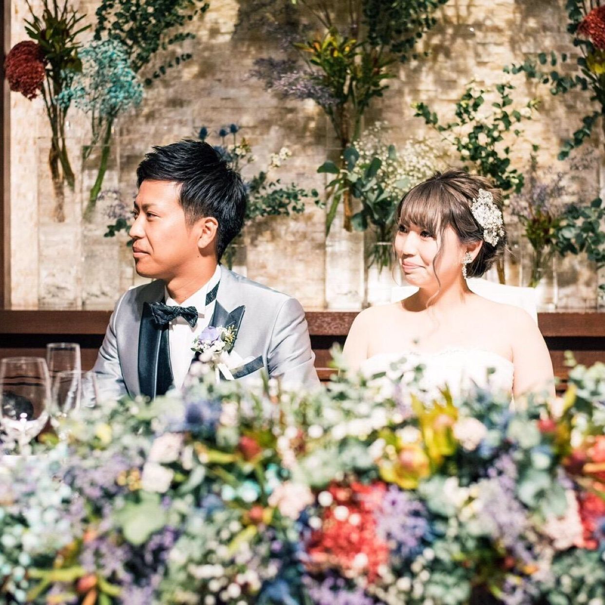 披露宴パーティのカバー写真