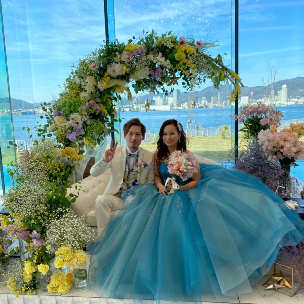 披露宴パーティのカバー写真