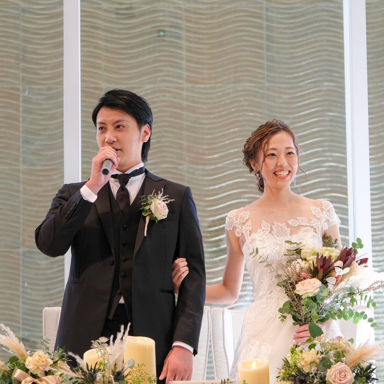 披露宴パーティのカバー写真