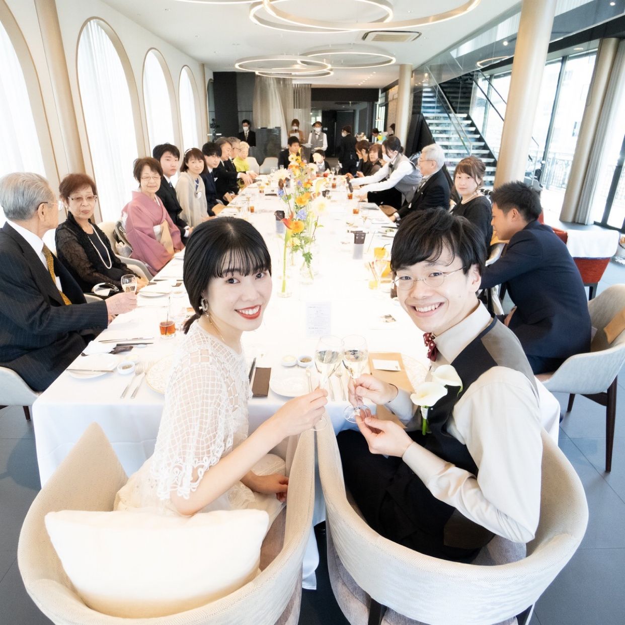 披露宴パーティのカバー写真