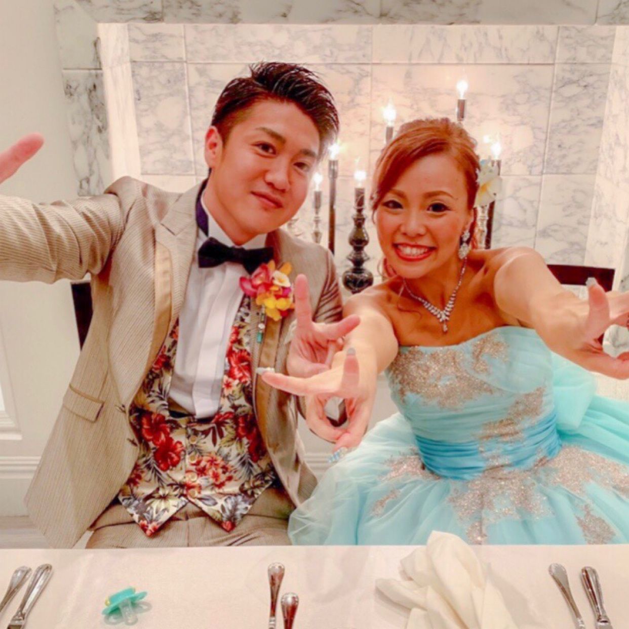 披露宴パーティのカバー写真