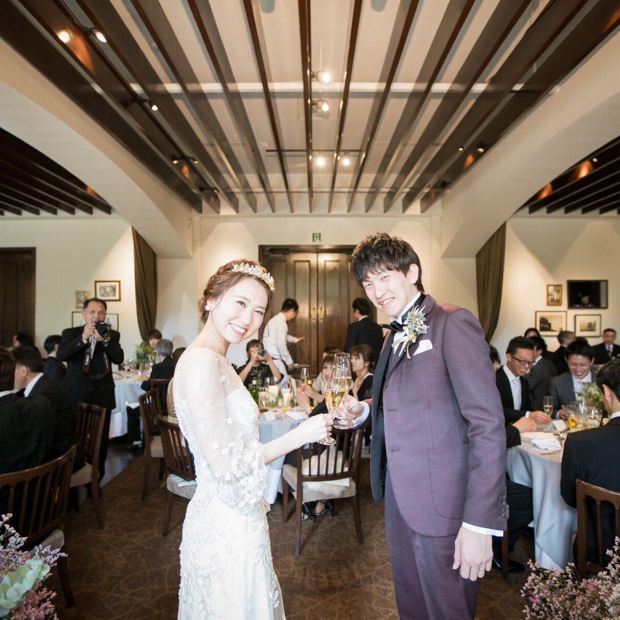 披露宴パーティのカバー写真