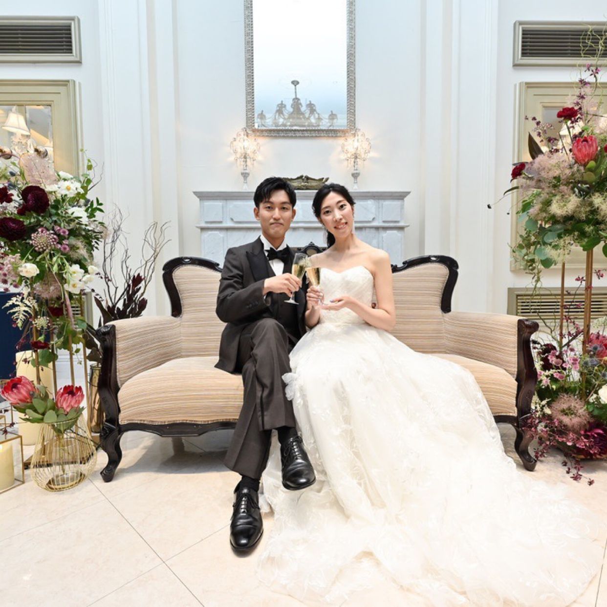 披露宴パーティのカバー写真