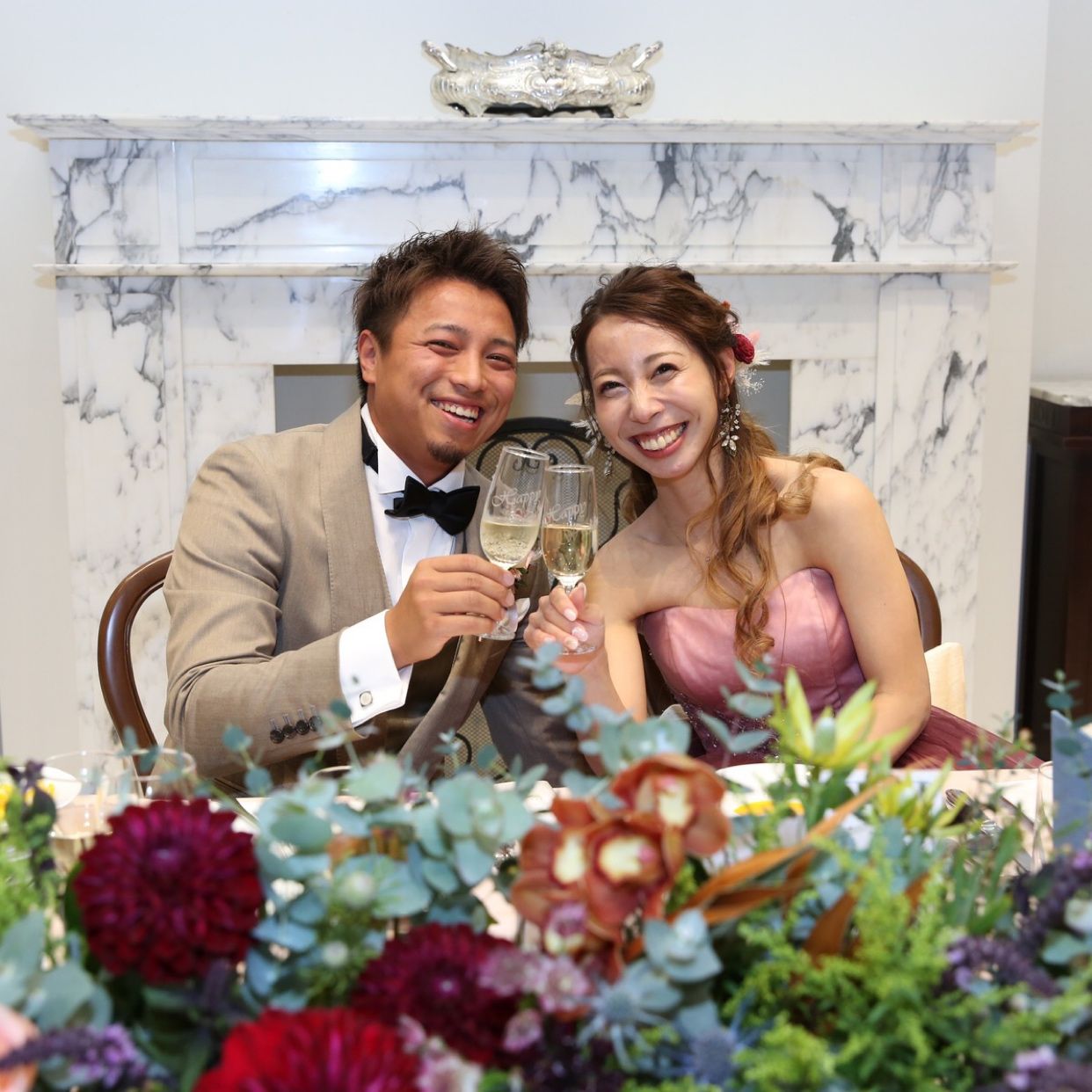 披露宴パーティのカバー写真