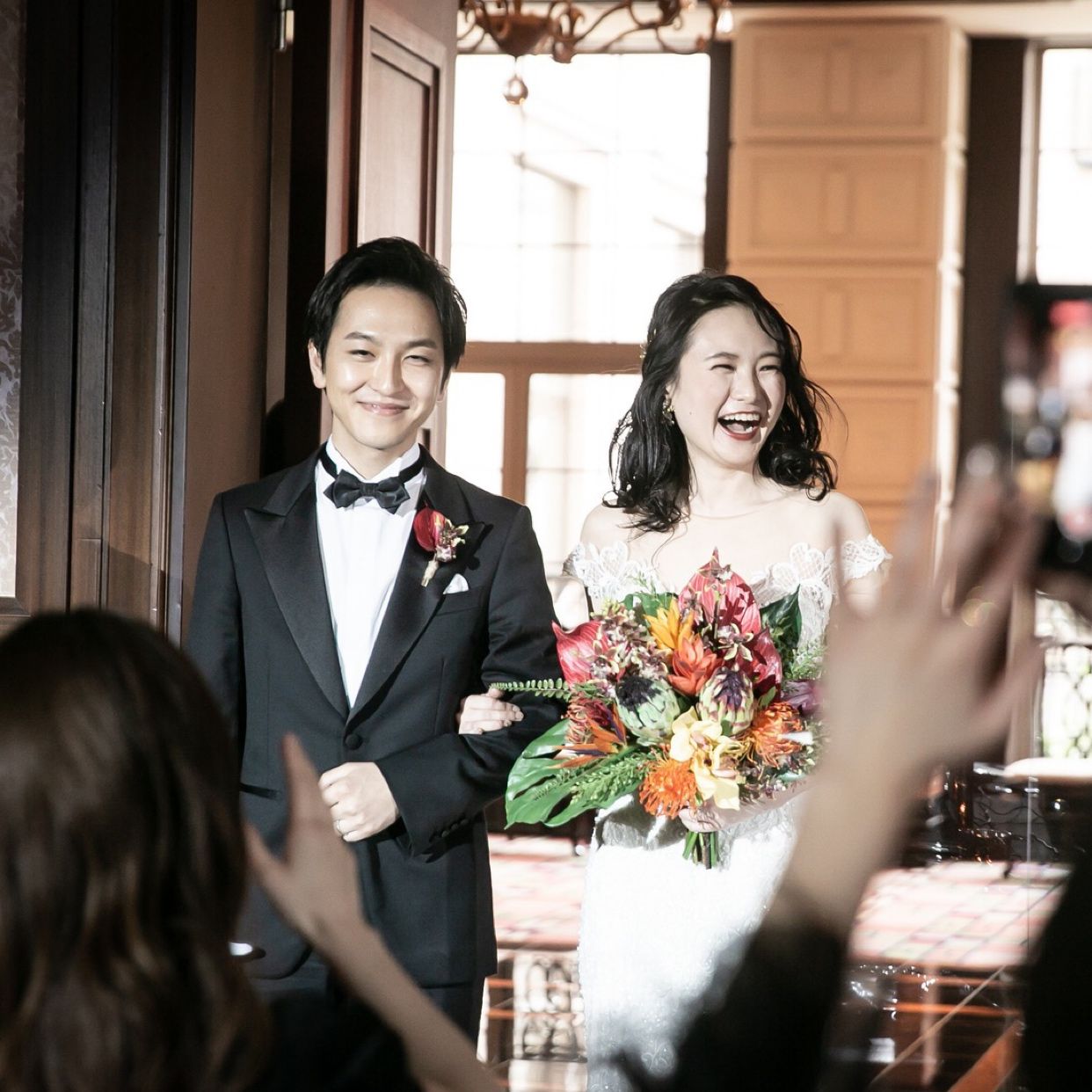 披露宴パーティのカバー写真