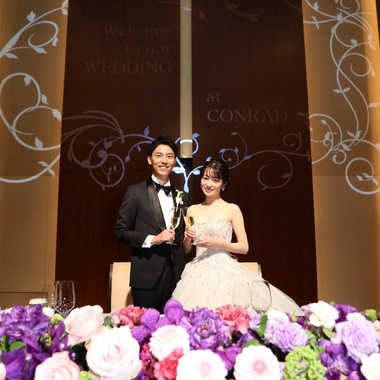 披露宴パーティのカバー写真