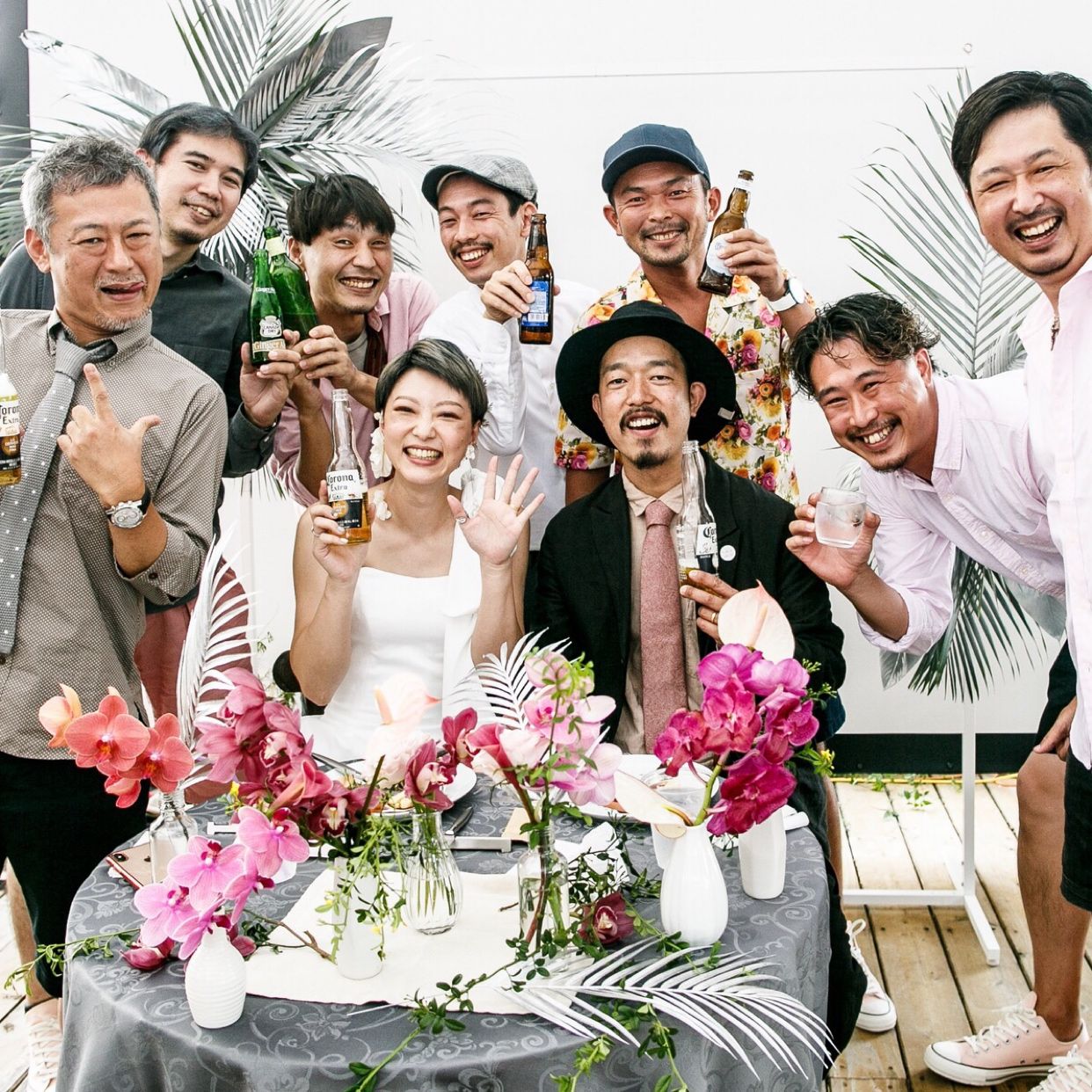 披露宴パーティのカバー写真