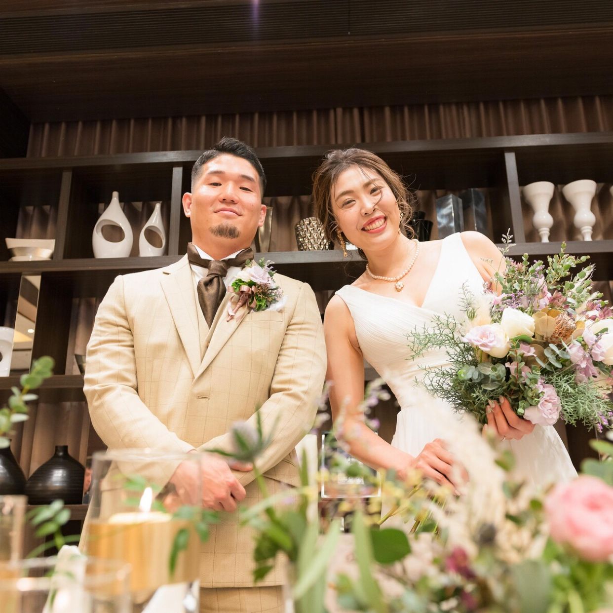 披露宴パーティのカバー写真