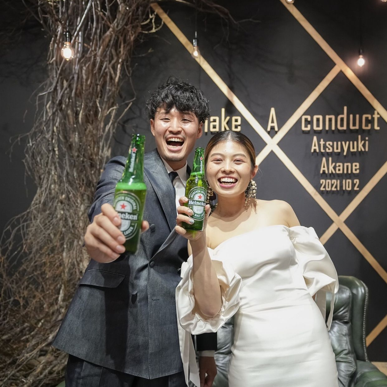 披露宴パーティのカバー写真